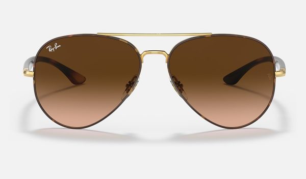 Ray-Ban Metal Sunglasses Pink Aviators Sunglasses Oversized Gradient Sunglasses RB3675