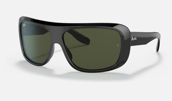 Ray-Ban Acetate Sunglasses Pillow Frame Green Classic G15 RB2196