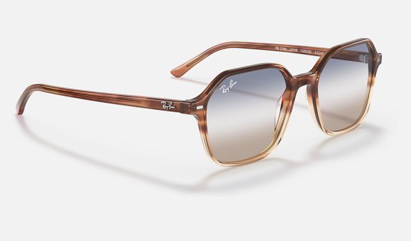 Ray-Ban Acetate Sunglasses Square Sunglasses Face Shape Gradient Sunglasses Womens Ray Ban Blue Gradient Sunglasses RB2194
