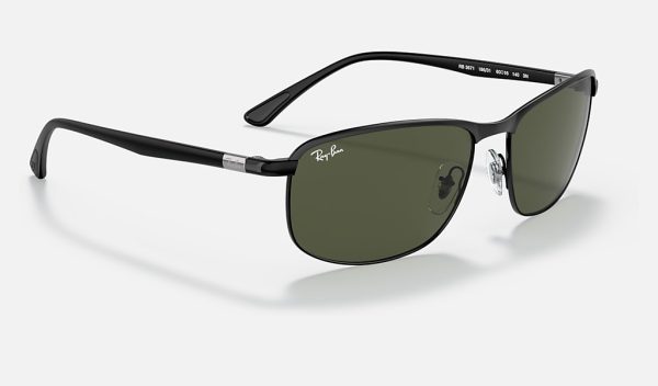 Ray-Ban Metal Sunglasses Pillow Frame Classic Mens Sunglasses RB3671