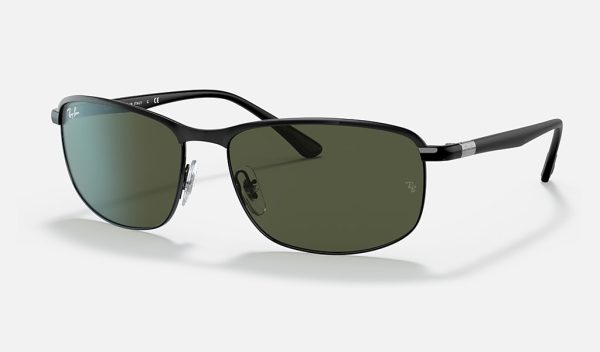Ray-Ban Metal Sunglasses Pillow Frame Classic Mens Sunglasses RB3671