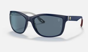 Ray Ban Chromance Polarized Square Sunglasses Vintage Nylon Sunglasses Frame Chromance Lenses RB8356M