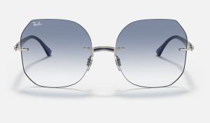 Ray Ban Irregular Sunglasses Titanium Polarized Sunglasses Titanium Sunglasses Brands Ray Ban Blue Gradient Sunglasses RB8067