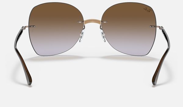 Ray Ban Polarized Gradient Sunglasses Irregular Frame Sunglasses Titanium Sunglasses Brands Titanium Mens Sunglasses RB8066