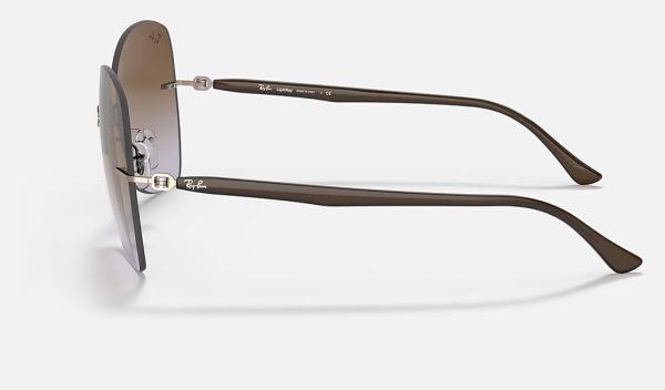 Ray Ban Polarized Gradient Sunglasses Irregular Frame Sunglasses Titanium Sunglasses Brands Titanium Mens Sunglasses RB8066