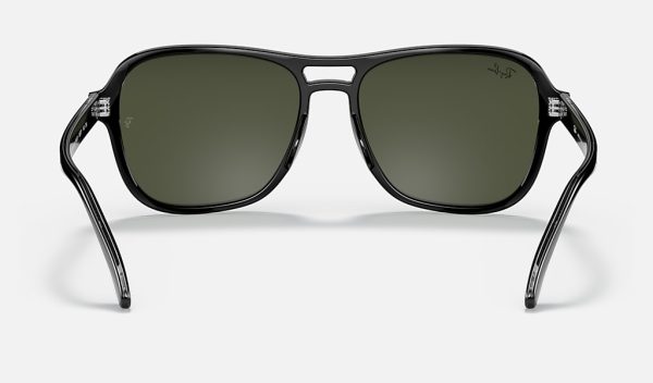Black Square Sunglasses Nylon Frame Sunglasses Ray Ban Clubmaster Classic Sunglasses Ray Ban Double Bridge RB4356