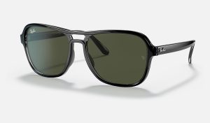 Black Square Sunglasses Nylon Frame Sunglasses Ray Ban Clubmaster Classic Sunglasses Ray Ban Double Bridge RB4356