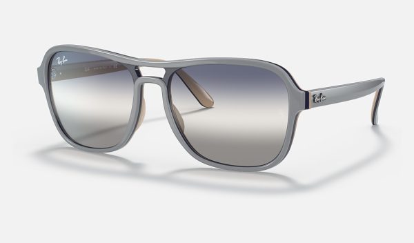 Square Sunglasses Face Shape Falcon Sunglasses Gradient Gray Sunglasses Mens Gradient Sunglasses Ray Ban Double Bridge RB4356