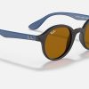 Ray-Ban Sunglasses Childrens Phantos Sunglasses Round Translucent Frame Glasses Playful