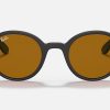 Ray-Ban Sunglasses Childrens Phantos Sunglasses Round Translucent Frame Glasses Playful