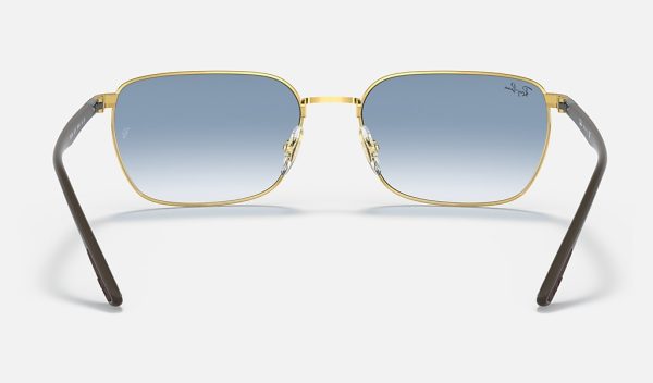 Ray Ban Steel Man Sunglasses Irregular Choice Sunglasses Gradient Blue Sunglasses RB3684