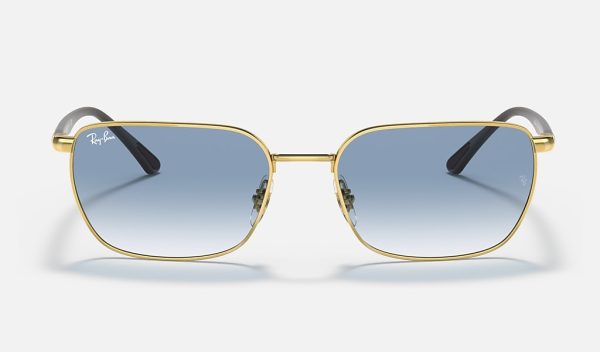 Ray Ban Steel Man Sunglasses Irregular Choice Sunglasses Gradient Blue Sunglasses RB3684