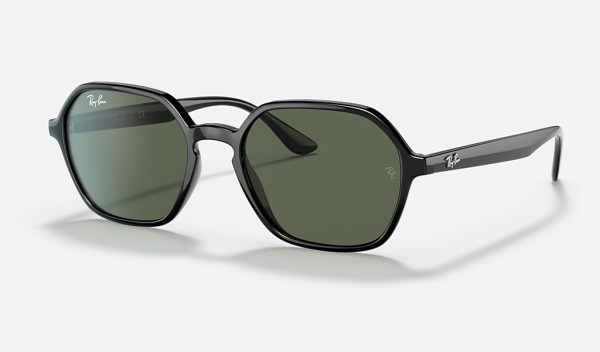 Ray-Ban Injected Sunglasses Irregular Frame Sunglasses Ray Ban Green Classic G 15 RB4361