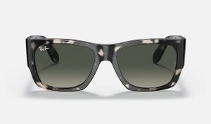 Ray-Ban RB2187 Nomad Sunglasses Grey Gradient Sunglasses Wayfarer Sunglasses Unisex