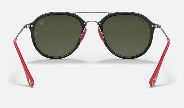 Ray Ban Green Classic G 15 Square Mens Sunglasses Nylon Frame Sunglasses RB4369M