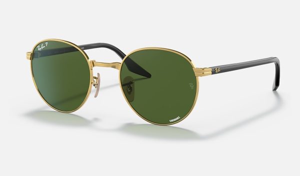 Ray Ban Phantos Sunglasses Phantos Round Sunglasses Metal Sunglasses Womens Ray Ban Chromance Polarized RB3691