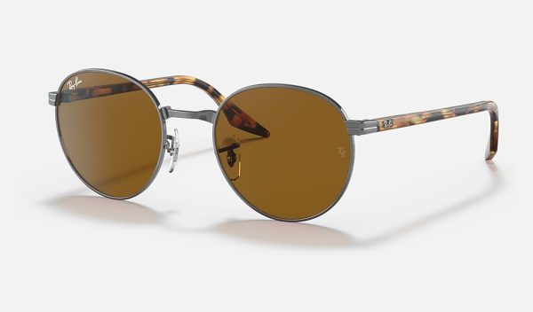 Ray Ban Round Metal Black Phantos Round Sunglasses Classic Sunglasses Styles RB3691