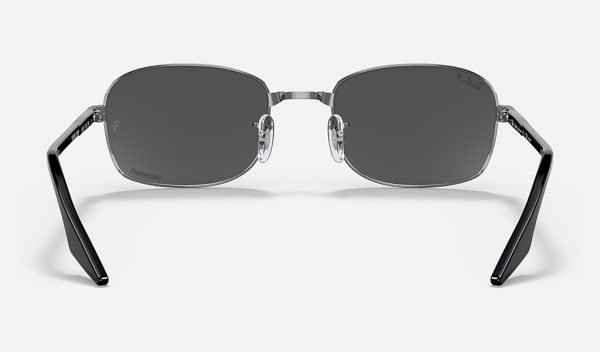 Ray-Ban Metal Sunglasses Pillow Frame Ray Ban Chromance Polarized Solid Sunglasses Lenses RB3690