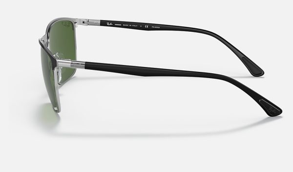 Ray Ban Chromance Polarized Square Sunglasses Ray-Ban Fast Metal Sunglasses RB3686