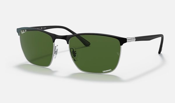 Ray Ban Chromance Polarized Square Sunglasses Ray-Ban Fast Metal Sunglasses RB3686