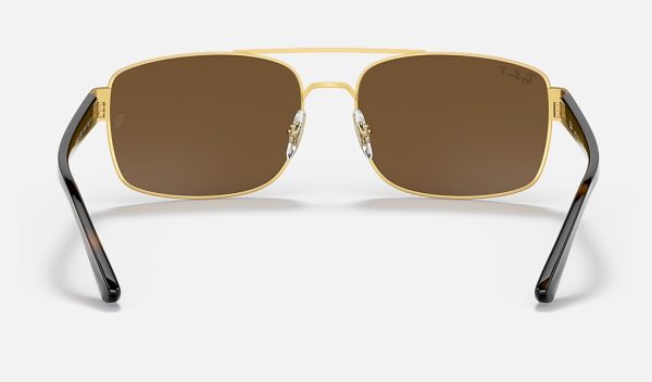 Ray-Ban Metal Sunglasses Pillow Frame Classic Sunglasses Styles RB3687