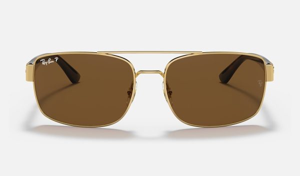 Ray-Ban Metal Sunglasses Pillow Frame Classic Sunglasses Styles RB3687