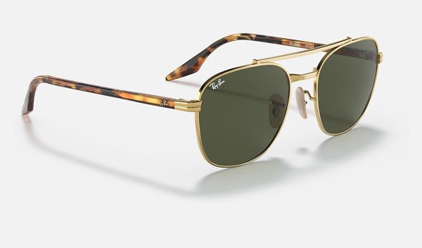 Ray-Ban Metal Sunglasses Square Sunglasses Designer Classic Sunglasses Mens RB3688
