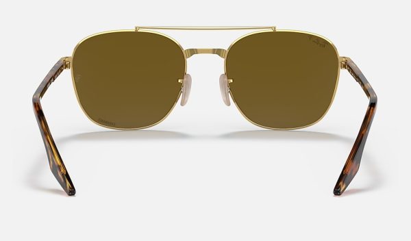 Ray Ban Square Polarized Sunglasses Fast Metal Sunglasses Chromance Lenses Ray Ban Chromance Polarized RB3688