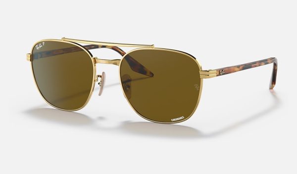 Ray Ban Square Polarized Sunglasses Fast Metal Sunglasses Chromance Lenses Ray Ban Chromance Polarized RB3688
