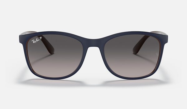 Oversized Square Sunglasses Nylon Frame Sunglasses Oversized Gradient Sunglasses Gradient Gray Sunglasses RB4374