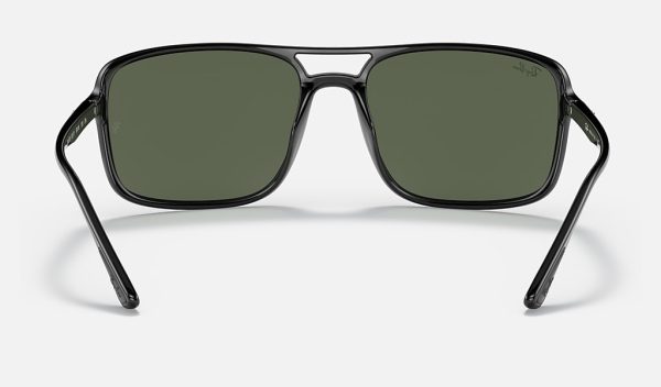 Ray Ban Classic Sunglasses Black Rectangle Sunglasses Metallica Sunglasses RB4375