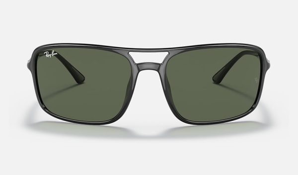 Ray Ban Classic Sunglasses Black Rectangle Sunglasses Metallica Sunglasses RB4375