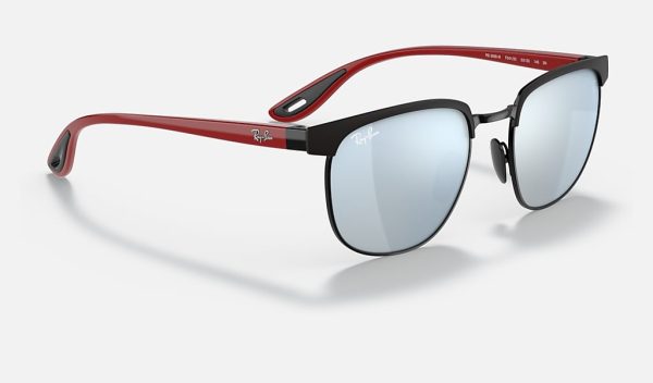 Ray Ban Square 1971 Ray Ban Round Metal Black Ray Ban Silver Mirror Polarized RB3698M
