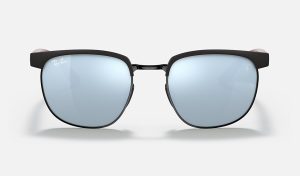 Ray Ban Square 1971 Ray Ban Round Metal Black Ray Ban Silver Mirror Polarized RB3698M