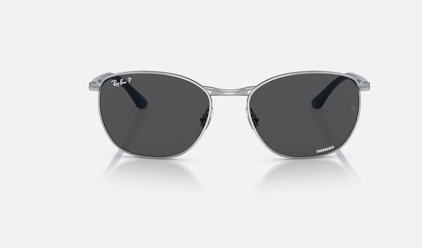 Ray Ban Round Metal Gold Pillow Frame Chromance Lenses RB3702