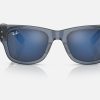 Ray-Ban Wayfarer Polarized Mirror Sunglasses Propionate Sunglasses RB0840S