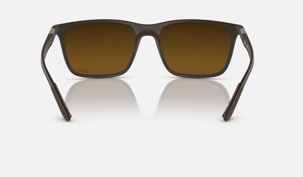 Ray Ban Chromance Sunglasses Rectangle Sunglasses Black Performance Sunglasses RB4385