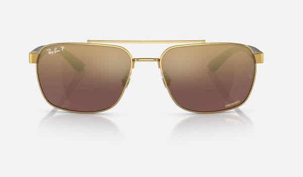 Ray Ban Steel Man Sunglasses Rectangle Shape Sunglasses Ray Ban Chromance Sunglasses RB3701