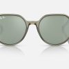 Ray-Ban Acetate Sunglasses Square Sunglasses Polarized Ray Ban Silver Frame Sunglasses Ray Ban Silver Mirror Polarized RB2195