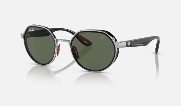 Ray Ban Irregular Sunglasses Fast Metal Sunglasses Silver Mirror Sunglasses Ray Ban RB3703M