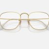 Ray Ban Round Metal Gold Square Sunglasses Ray Ban Gradient Gray Sunglasses RB3857