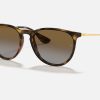 Ray Ban Erika Braun Ray Ban Erika Brown Gradient Ray Ban Erika Transparent Nylon Frame Sunglasses Gradient Prescription Sunglasses RB4171