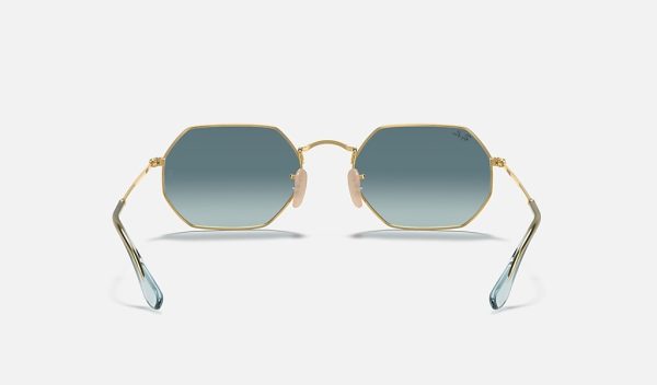Ray Ban Round Sunglasses Gold Irregular Frame Sunglasses Metal Sunglasses Womens Gradient Prescription Sunglasses RB3556N Octagonal Classic Ray Ban