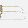 Ray Ban Round Metal Ray Ban G15 Polarized Lens Ray Ban Round Sunglasses Gold RB3447