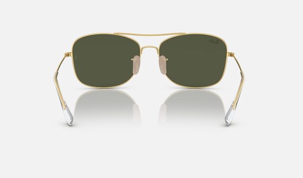 Ray Ban Blue Gradient Sunglasses Pillow Frame Metal Frame Sunglasses RB3799