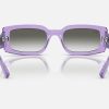 Ray Ban Stories Pillow Back Bed Frame Acetate Frame material Grey Gradient Sunglasses RB4395