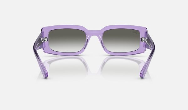 Ray Ban Stories Pillow Back Bed Frame Acetate Frame material Grey Gradient Sunglasses RB4395