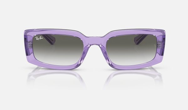 Ray Ban Stories Pillow Back Bed Frame Acetate Frame material Grey Gradient Sunglasses RB4395