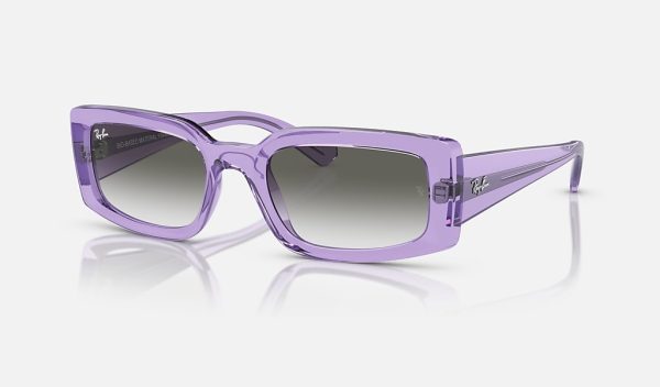 Ray Ban Stories Pillow Back Bed Frame Acetate Frame material Grey Gradient Sunglasses RB4395