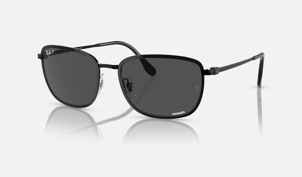 Ray Ban Square Polarized Sunglasses Ray Ban Round Metal Black Ray Ban Chromance Sunglasses RB3705